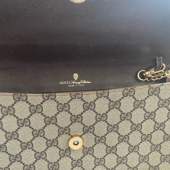 Vintage GG clutch made in take “authentic” vi tags condition no strap - Picture 5 of 15